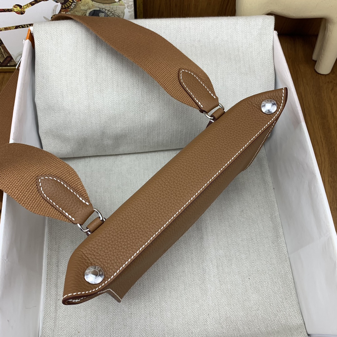 에르메스 비드포쉬 백 토고 골드